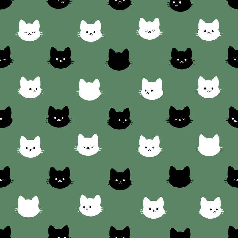 A0000212 – オセロキャット – グリーン