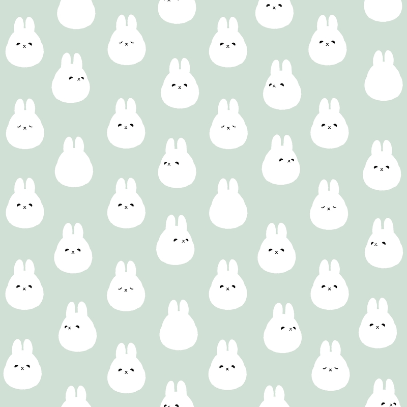 A0000196 – ラビットドット – ライトグリーン