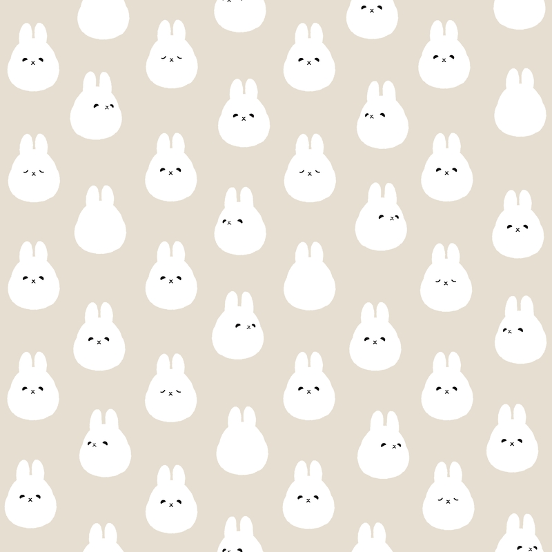 A0000193 – ラビットドット – ベージュ