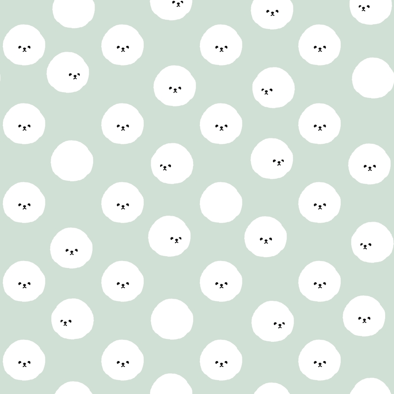A0000190 – ビションドット – ライトグリーン