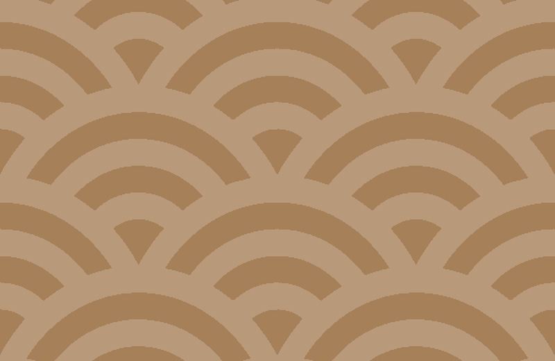 A0000556 – 青海波 – ブラウン