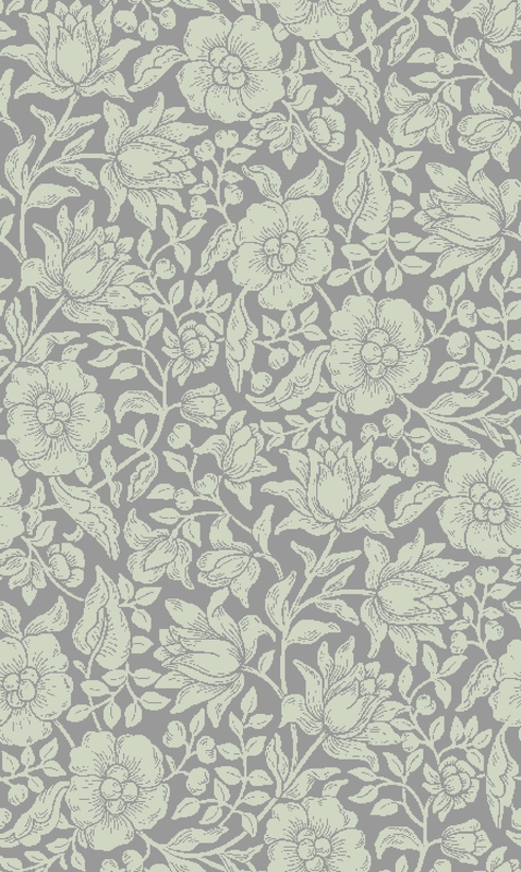 A0000920 – Petit flowers – グレー