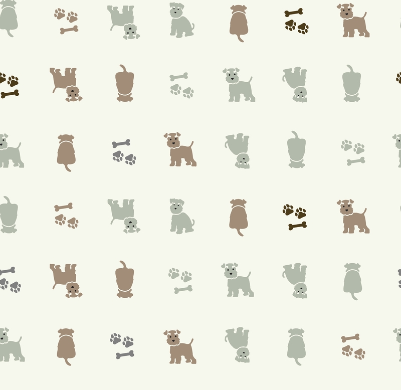 A0001070 – ゆるミニチュアシュナウザーまっすぐ – アイボリー