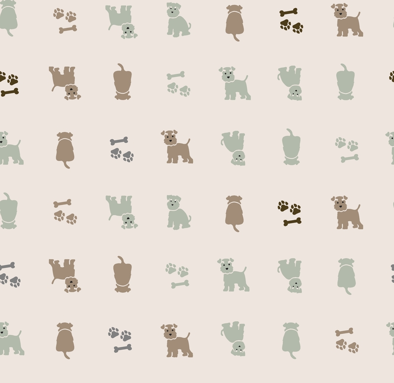 A0001073 – ゆるミニチュアシュナウザーまっすぐ – ライトピンク