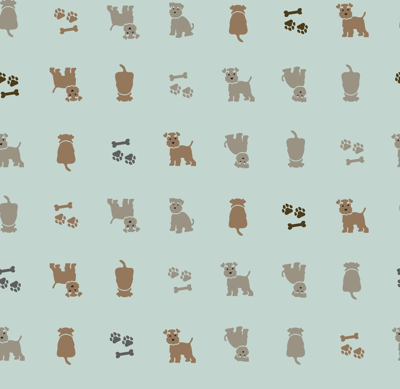 A0001072 – ゆるミニチュアシュナウザーまっすぐ – スモーキーブルー