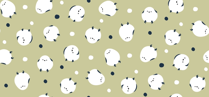 A0001386 – シマエナガ – ベージュ