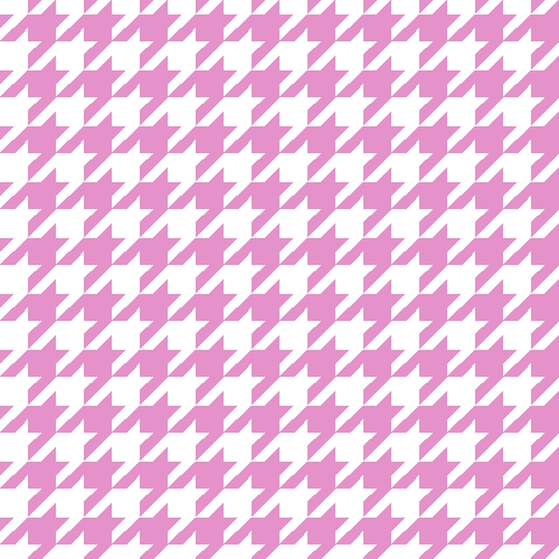 A0002359 – 千鳥格子micro – ホワイト×ピンク