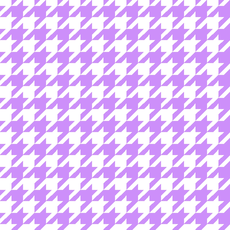 A0002363 – 千鳥格子micro – ホワイト×ラベンダー