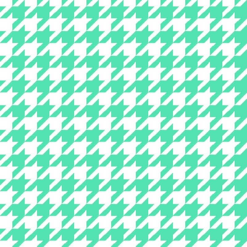 A0002362 – 千鳥格子micro – ホワイト×ミント