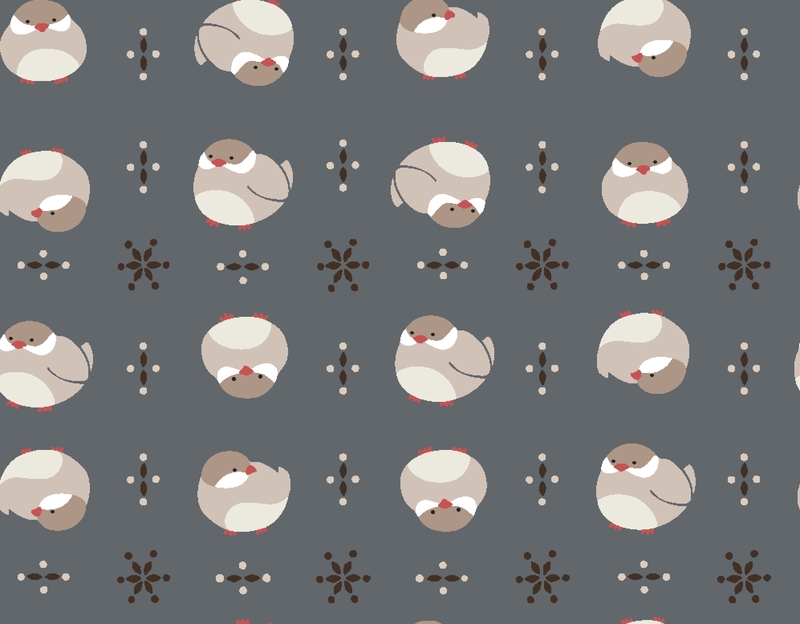 A0002857 – mochimochimini文鳥シナモン – ダークオリーブグレー