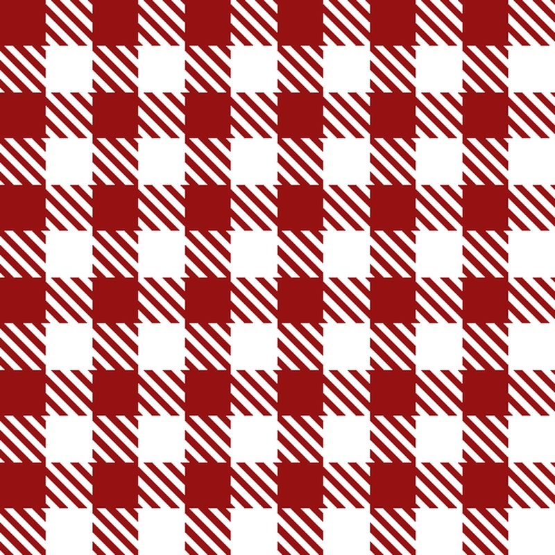 A0003479 – シェパードチェックmicro – ホワイト×レッド