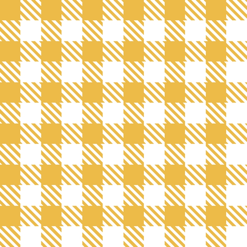 A0003486 – シェパードチェックmicro – ホワイト×マスタード