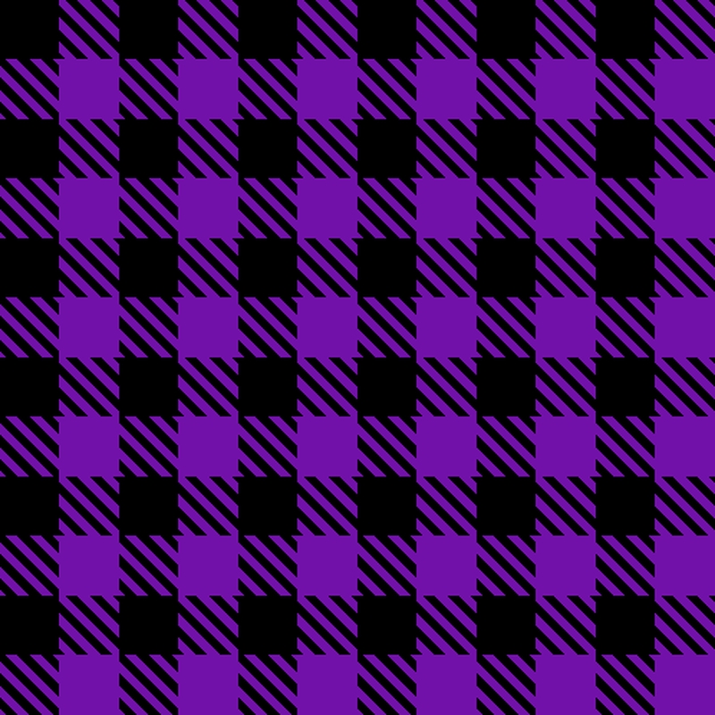 A0003478 – シェパードチェックmicro – ブラック×パープル