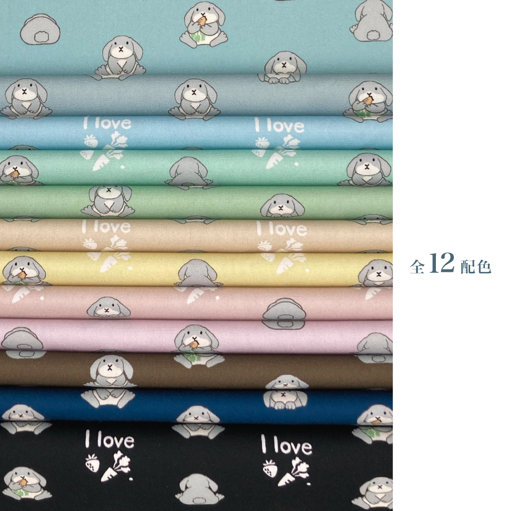 まっすぐ垂れ耳うさぎ