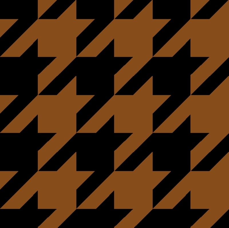 A0003946 – 千鳥格子medium – ブラック×ブラウン