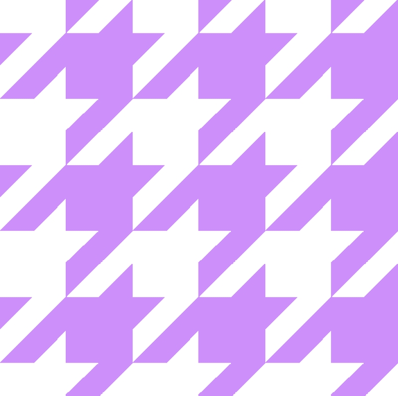 A0003958 – 千鳥格子medium – ホワイト×ラベンダー