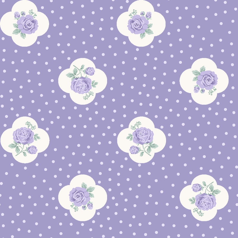 A0005734 – Rose drops – パープル