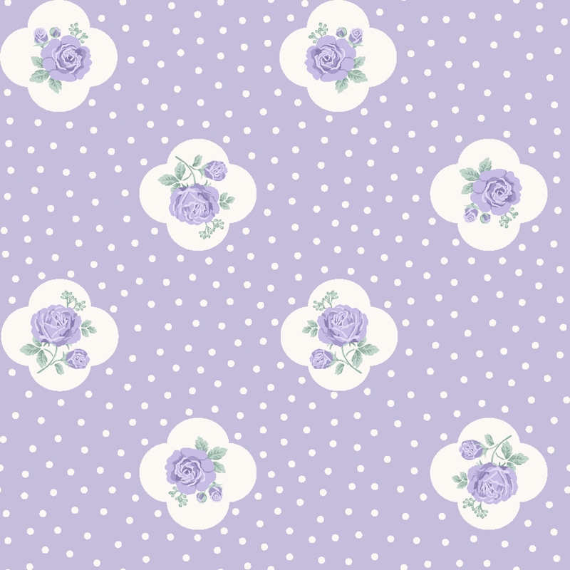 A0005728 – Rose drops – ライトパープル